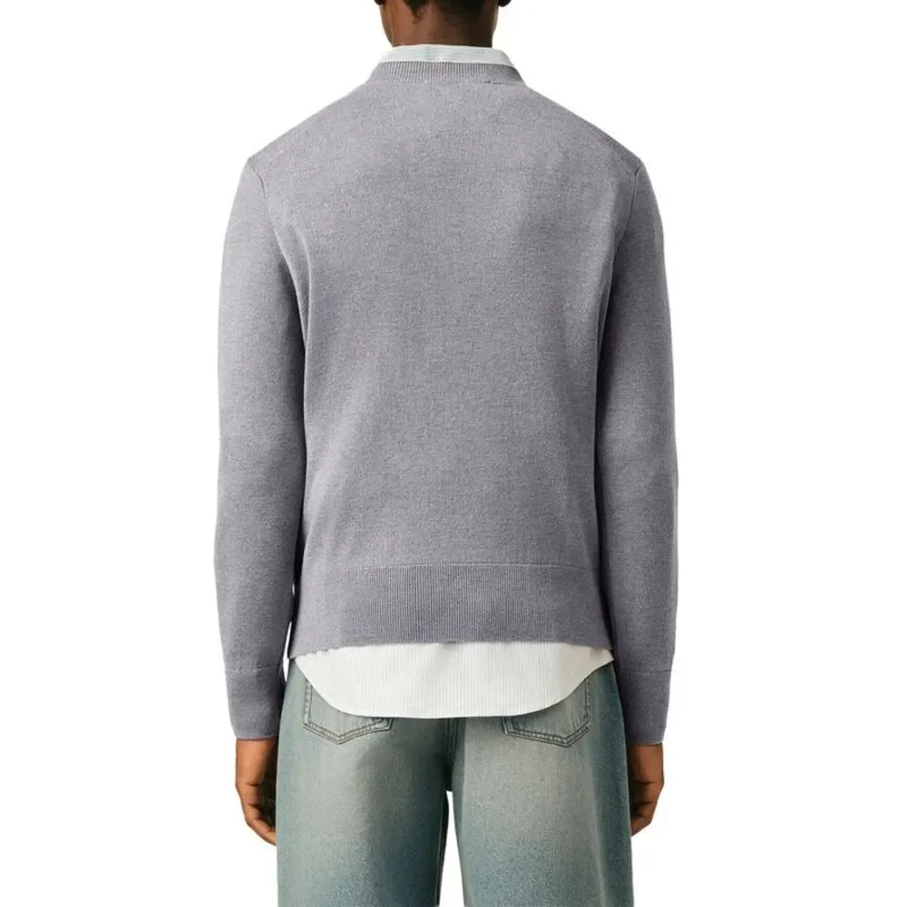 Ami Paris Men Crewneck Sweater Ami De Coeur In Merino Wool